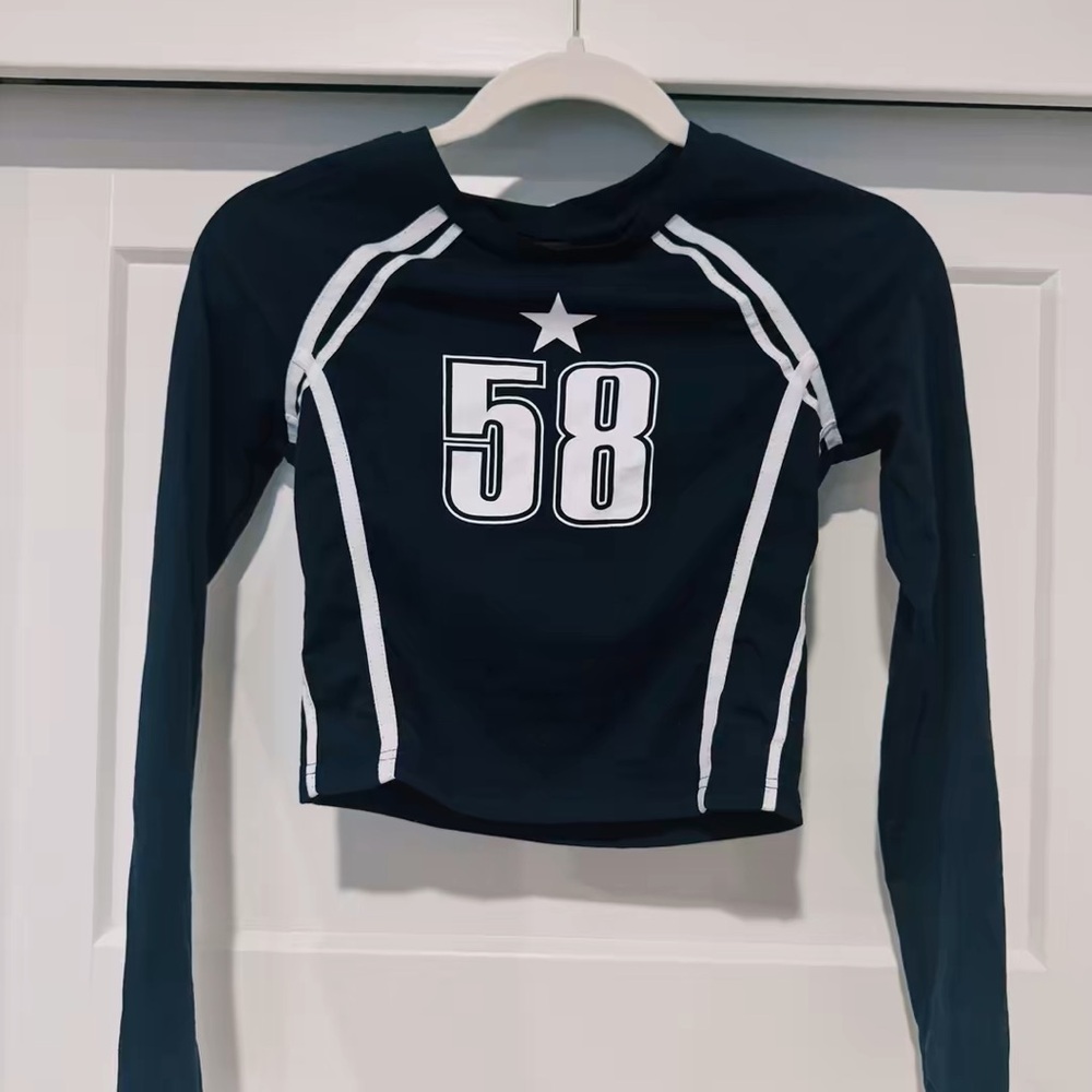 Long Sleeve Jersey Crop